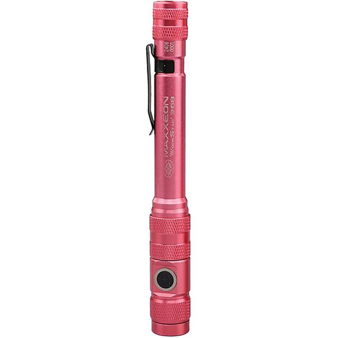 Maxxeon 00368 300 Lumens Workstar® 361 USB-C Rechargeable Led Zoom Penlight/Inspection Light (Pink) - MPR Tools & Equipment