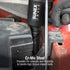 Sunex Tools 3329 impact socket on universal joint in use under vehicle hood, CR-MO Steel provides strength and flexibility for high torque tools