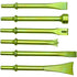 Astro Pneumatic 401K6 6-Piece THOR Air Hammer Chisel and Cutter Bit Set .401 Shank - All Six Bits
