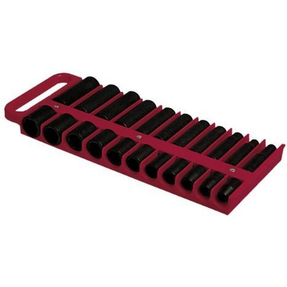 Lisle 40900 Porte-douille magnétique 1/2" Rouge