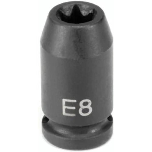 Gris Pneumatique 912ET 1/4" Drive X E12 Douille à chocs étoile externe