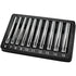 Astro Pneumatic 4111 10pc 1/4 Drive Extra Deep Metric Socket Set 6-15mm displayed in black tray