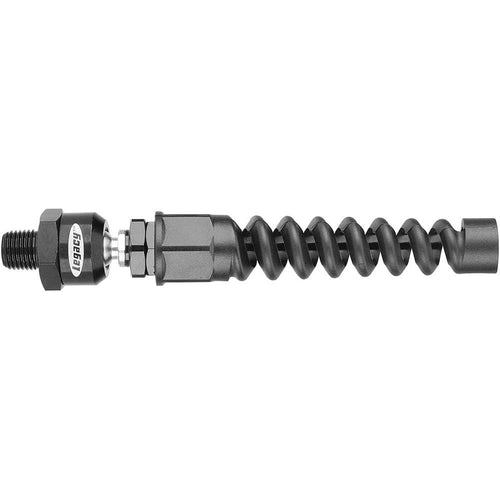 Legacy Manufacturing RP900250BS Raccord réutilisable pour tuyau d'air Flexzilla Pro avec rotule pivotante, 1/4" Barb, 1/4" MNPT