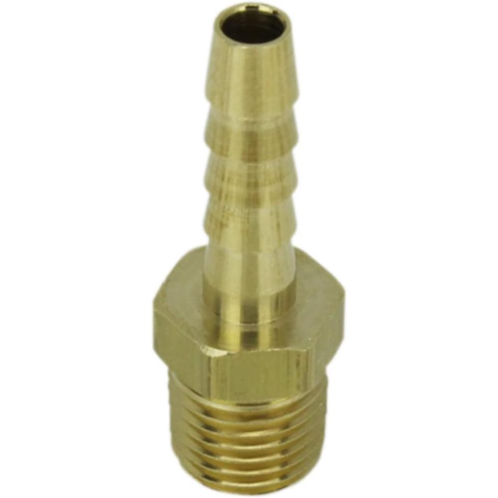 Milton Industries S-600 1/4" M. Extrémité, tuyau ID 1/4", 2/Cd