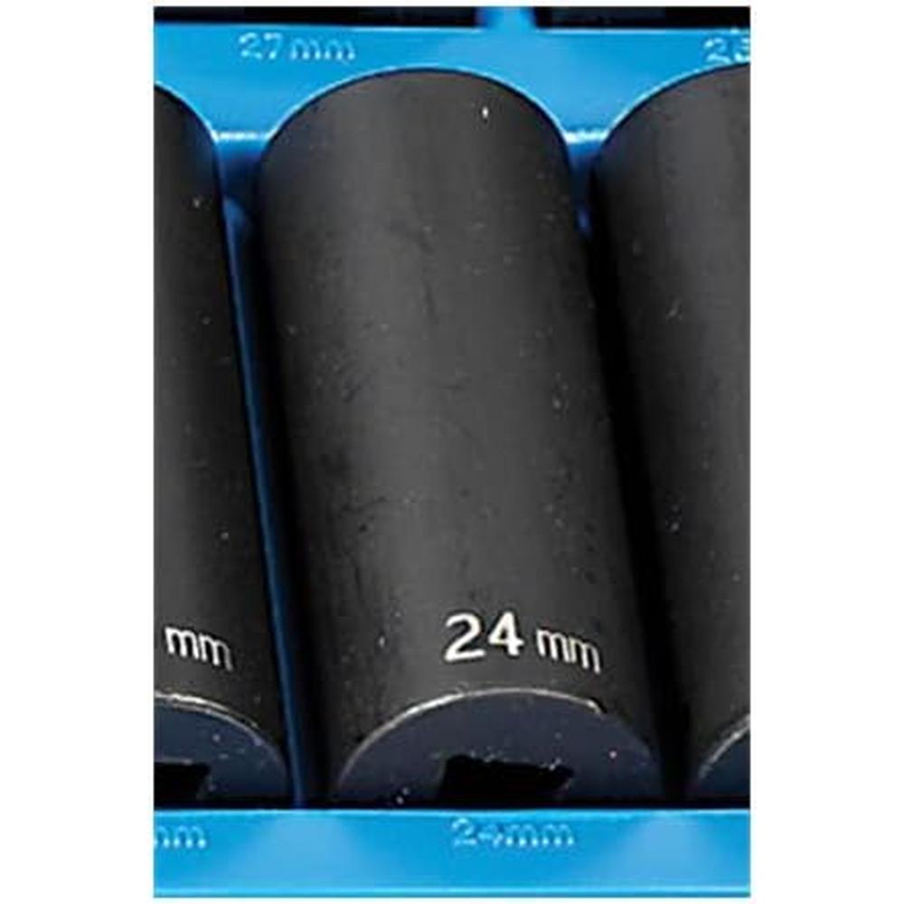Gris Pneumatique 2124MD Entraînement 1/2" X 24 mm de profondeur - 12 points