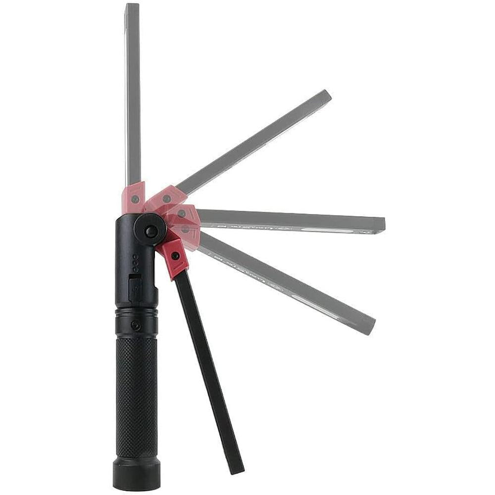 Maxxeon 01020 800 + 400 LUMENS LUMASTICK LUMIÈRE D'INSPECTION PLIANTE RECHARGEABLE À 3 VOIES DE LONG 12"