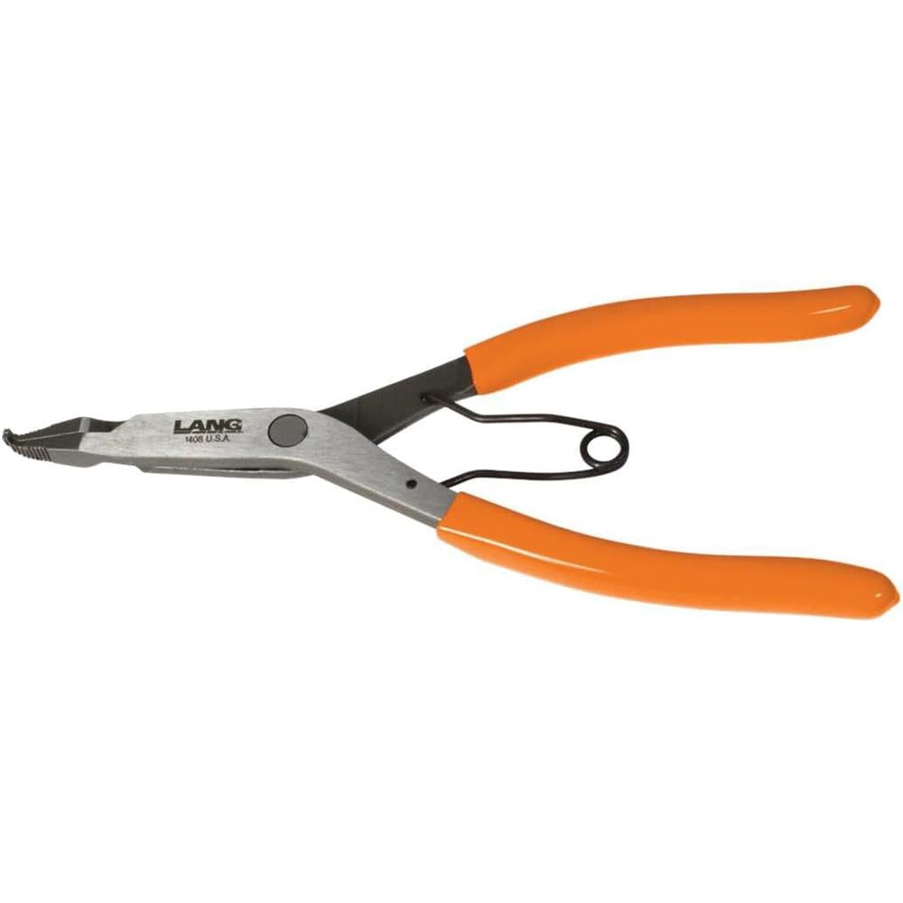 Lang Tools (KAS1408) 9IN Bent Tip Lock Ring Pliers
