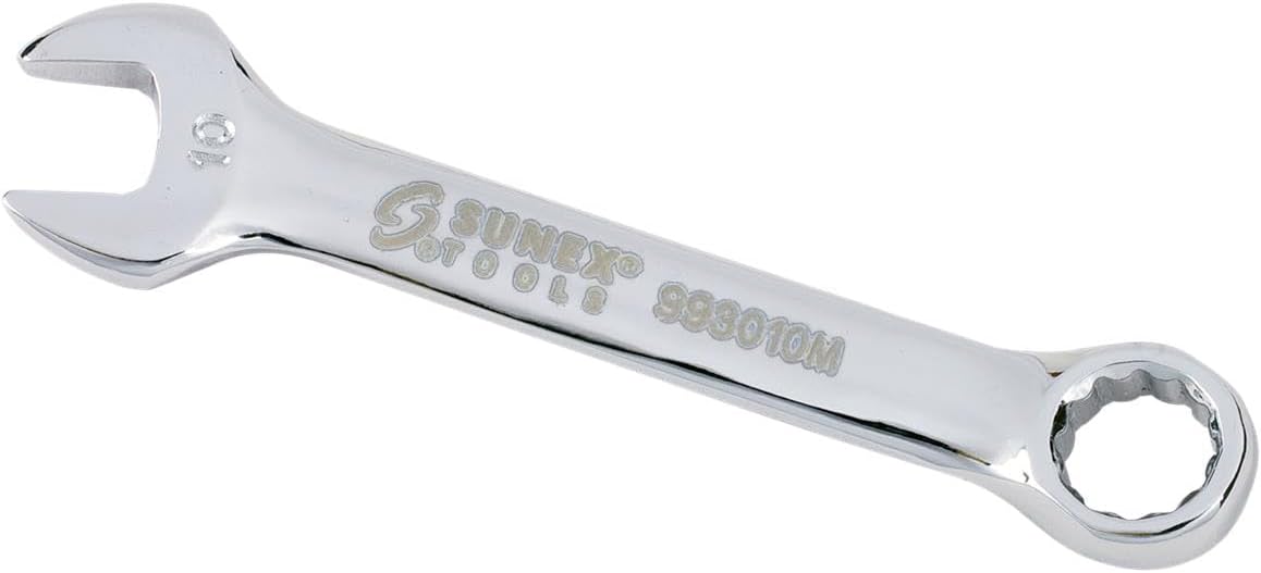 Sunex Tools 993010M 10mm Stubby Combination Wrench