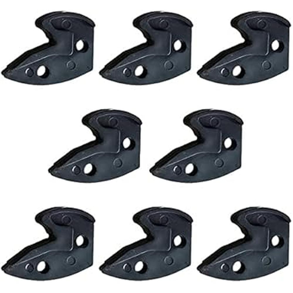 Coats (Hennessy Industries) 8560716108 GRIP-MAX PLUS REPLACEMENT GRIP SET. INCLUDES 8 BLACK GRIPS.