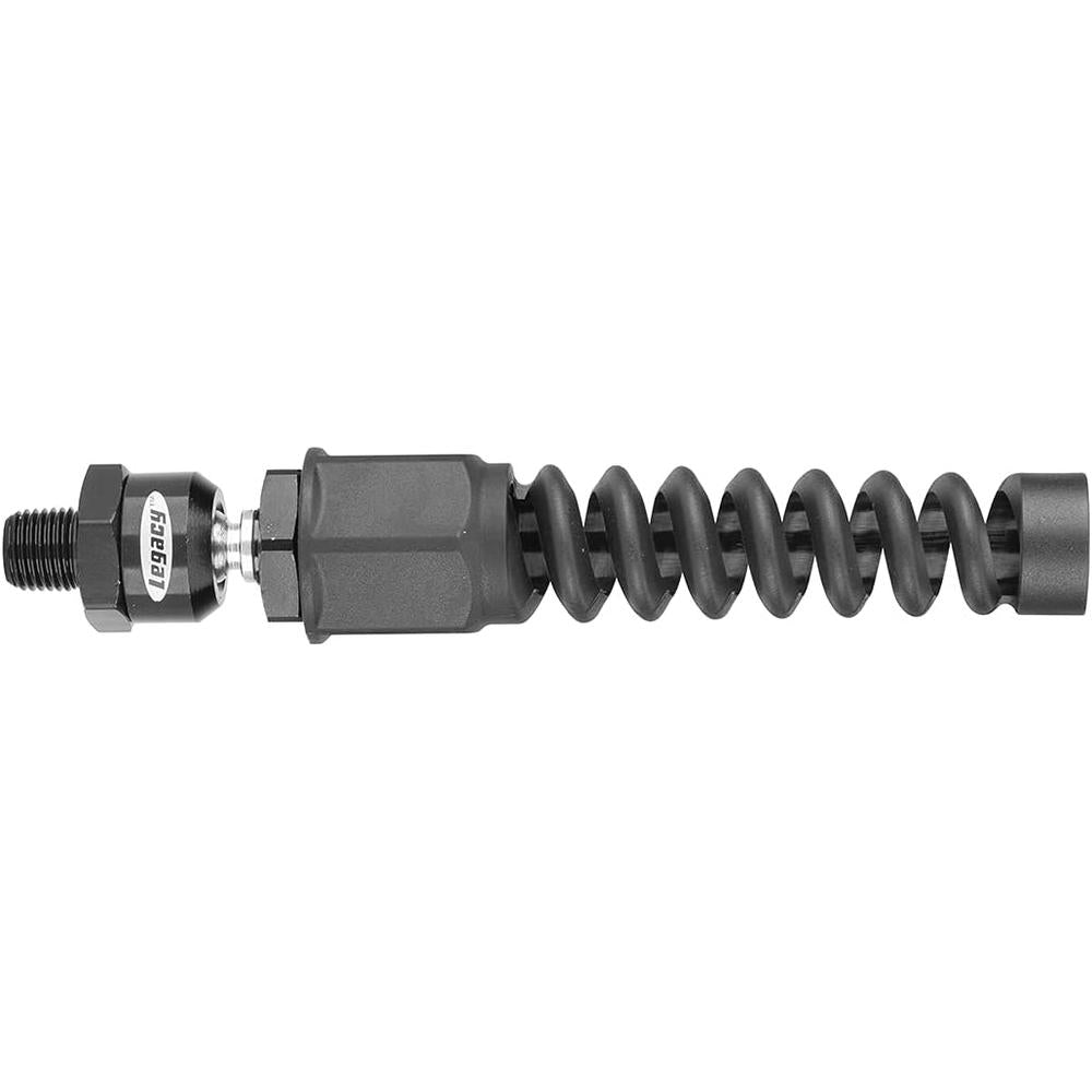 Legacy Manufacturing RP900375BS Raccord réutilisable pour tuyau d'air Flexzilla Pro avec rotule pivotante, 3/8" Barb, 1/4" MNPT