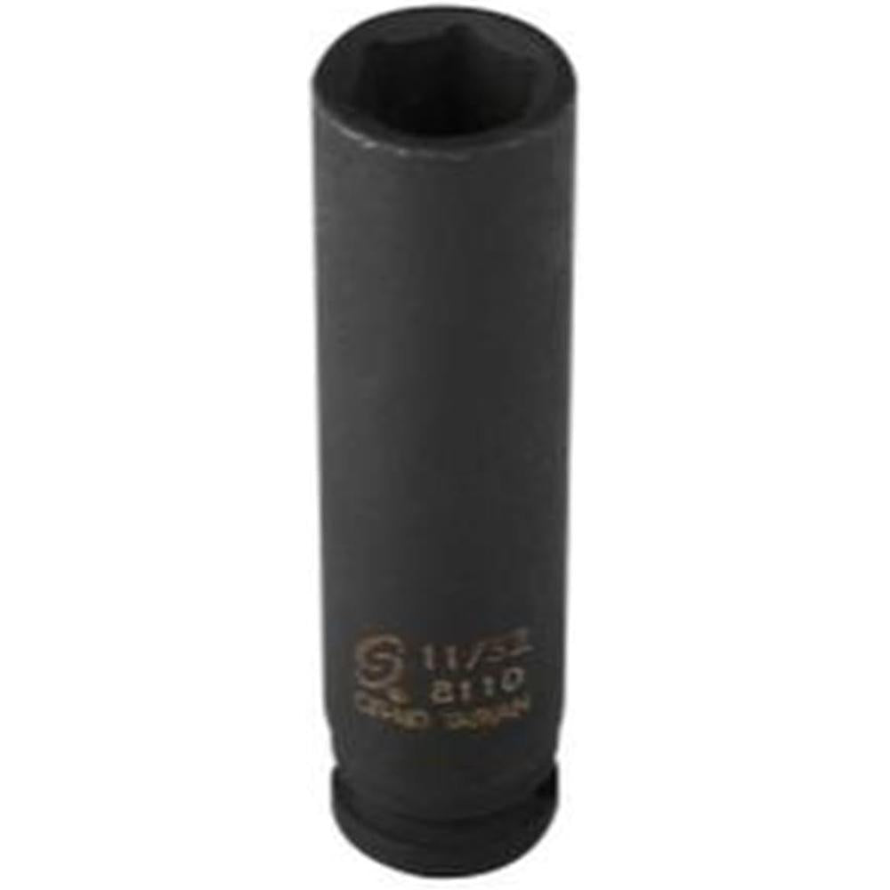 Sunex Tools 811D 1/4 in. Drive 11/32 in. Deep Impact Socket