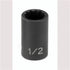 Gris Pneumatique 1116R Entraînement 3/8" X 1/2" 12 Points Standard
