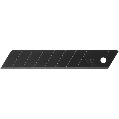 Olfa 9070 LBB-10B 18 mm UltraSharp Black Snap-Off Heavy Duty Blade. Paquet de 10