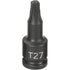 Gris Pneumatic 927T 1/4" Drive X T27 Interne Star Impact Driver