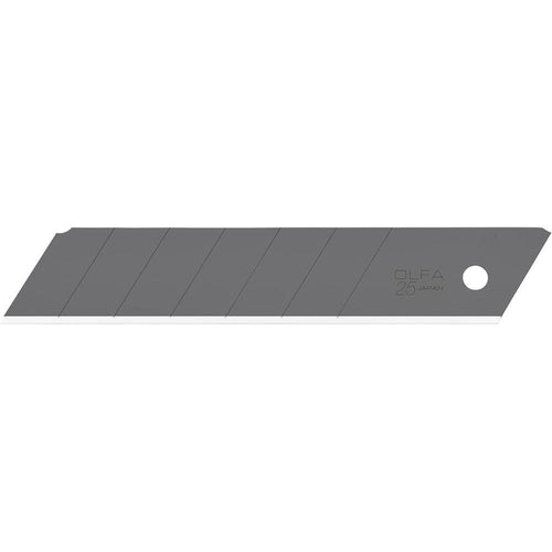 OLFA HBB-5B Spare Blade Excel Black Ultra Sharp for Office Utility Cutter Replace. 25 mm. Pack 1 Tubes (5 Blades/Tube).