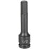 Grey Pneumatic 29064M 1/2" Drive X 6mm Hex Driver 4" Length (100mm)
