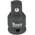 Titan Tools 48354 3/8 In. X 1/2 In. Drive Increasing Impact Adapter