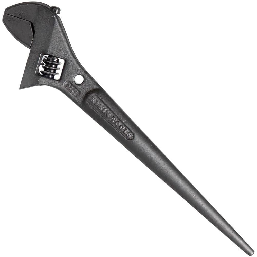 Klein Tools 3227 Adjustable Spud Wrench, 10-Inch