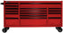Homak Manufacturing RD04072160 Armoire à roulettes à 16 tiroirs série RS Pro de 72 po - Rouge
