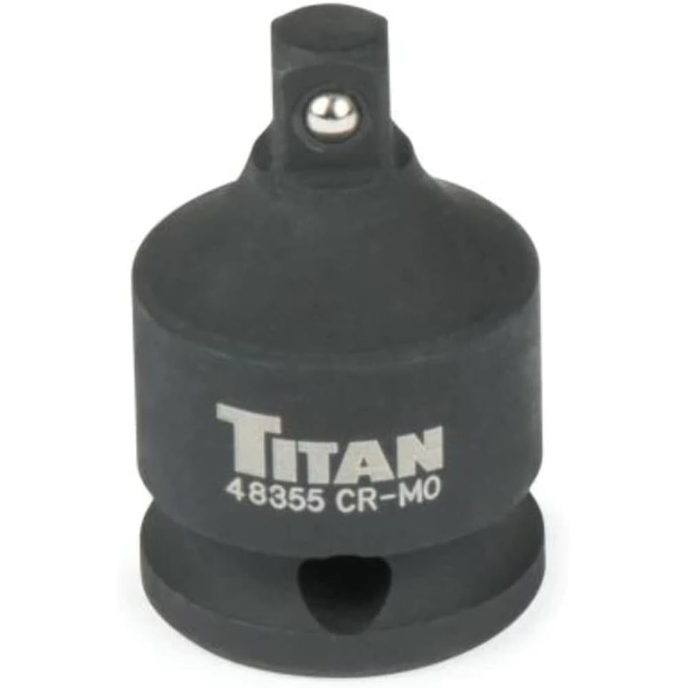 Titan Tools 48355 3/8 In. X 1/4 In. Drive Reducing Impact Adapter