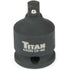 Titan Tools 48355 3/8 In. X 1/4 In. Drive Reducing Impact Adapter