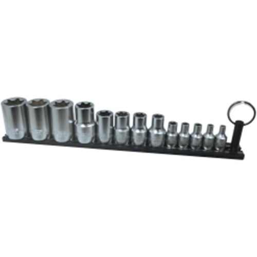 Outils VIM TMS-ETORX Elite 13pc. Ensemble Torx "E", E4 à E24, paquet sur un Magrail noir