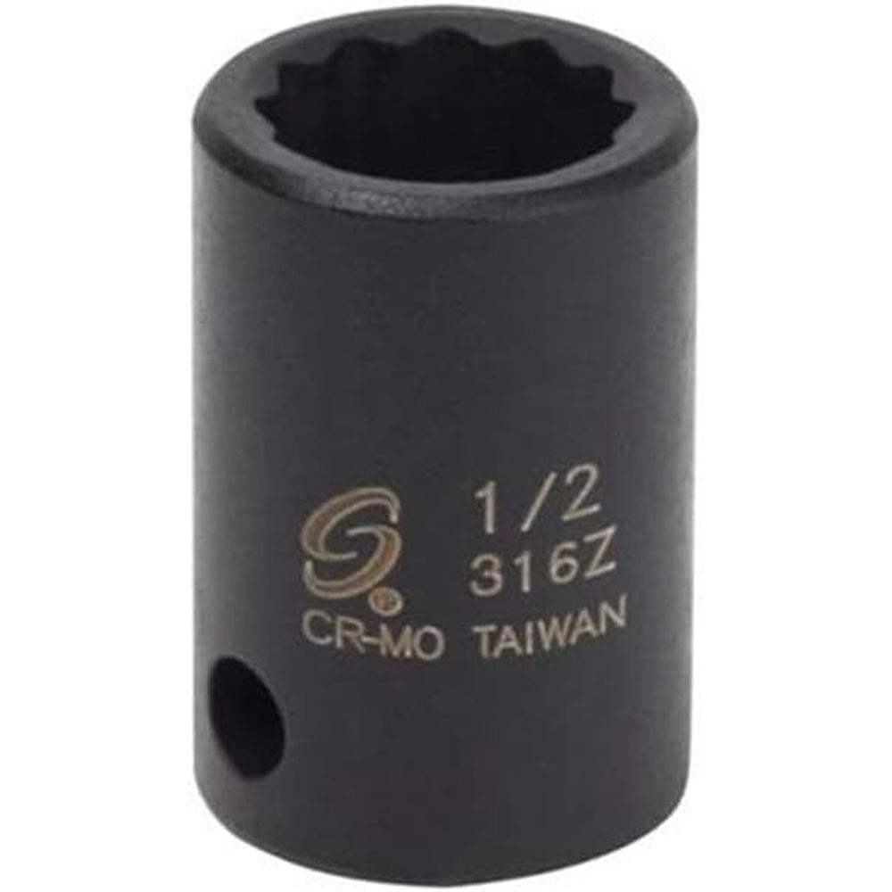 Sunex Tools 316Z 3/8"DR 1/2"12PT SAE STD IMP SC