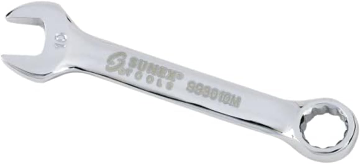 Sunex Tools 993010M 10mm Stubby Combination Wrench