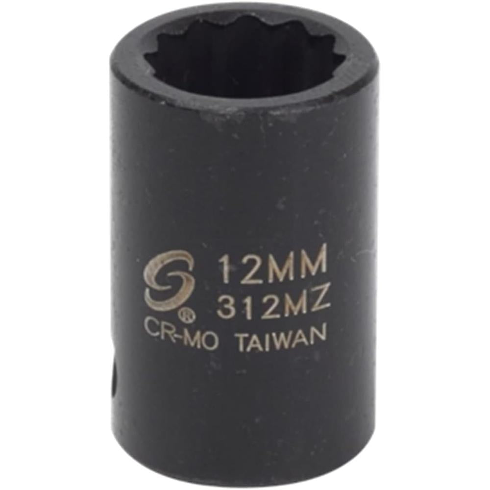 Sunex Tools 312MZ 3/8"DR12MM 12PT MTR STD IMP SC