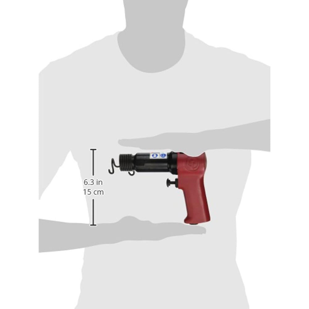 Chicago Pneumatic 716 MARTEAU PNEUMATIQUE À POIGNÉE POUR PISTOLET À TIGE DE 0,401 po, 3500 BPM, COURSE DE 2,28 po (58 MM)