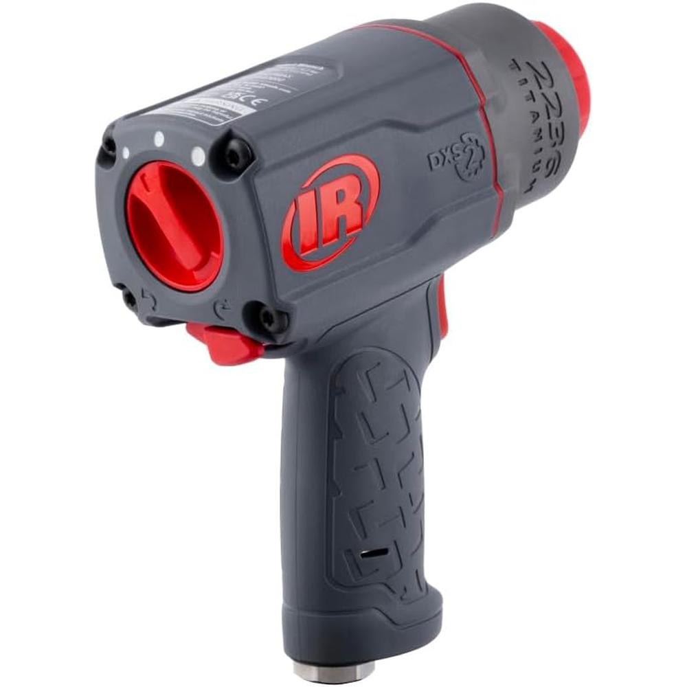 Ingersoll Rand 2236QTiMAX-2 Clé à chocs silencieuse à enclume allongée 1/2" Dr. x 2" avec système DXS Drive XChange, 1 500 pi-lb, 7 500 tr/min