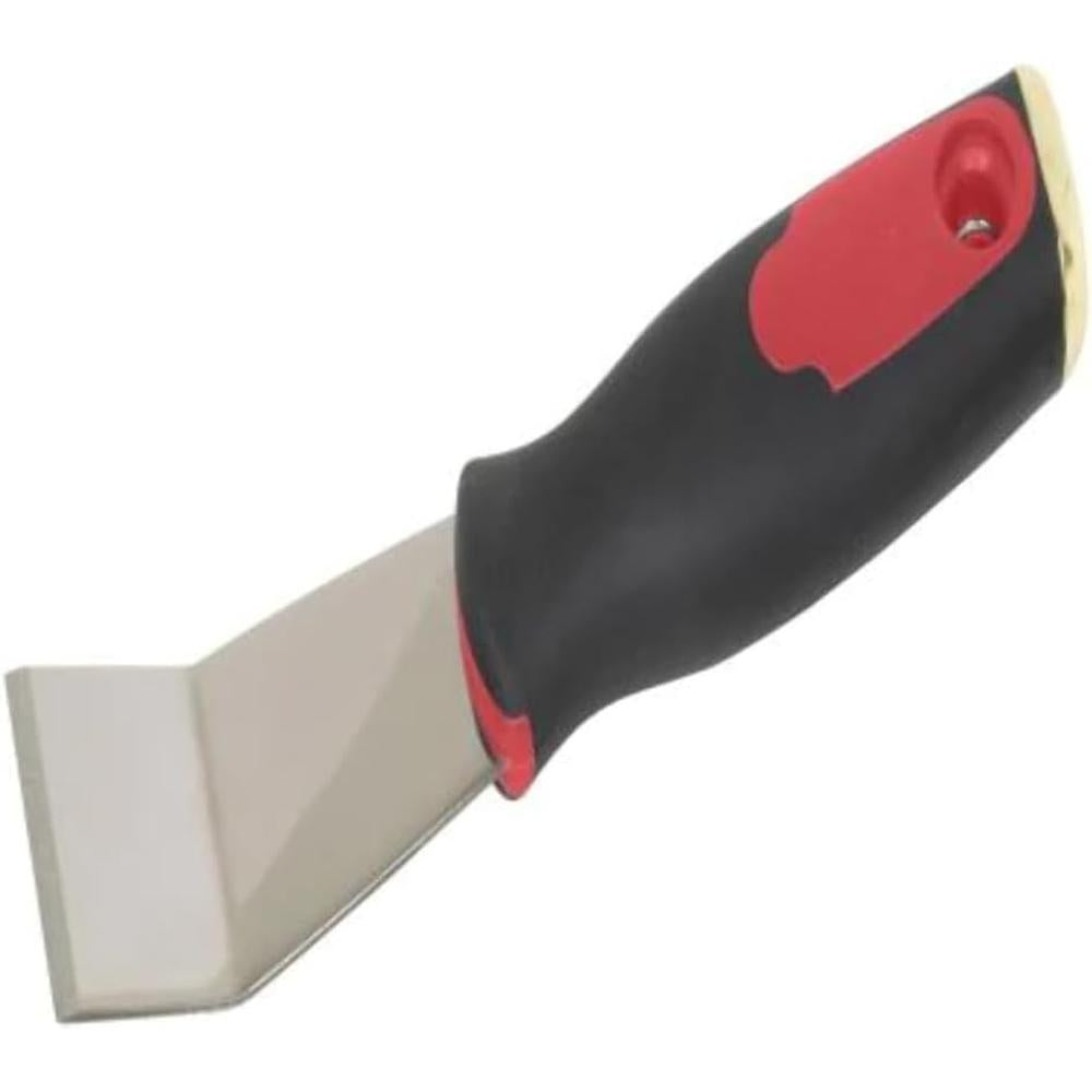 Lisle 83650 Grattoir à lame décalée en acier inoxydable 1-1/2" avec extrémité en métal