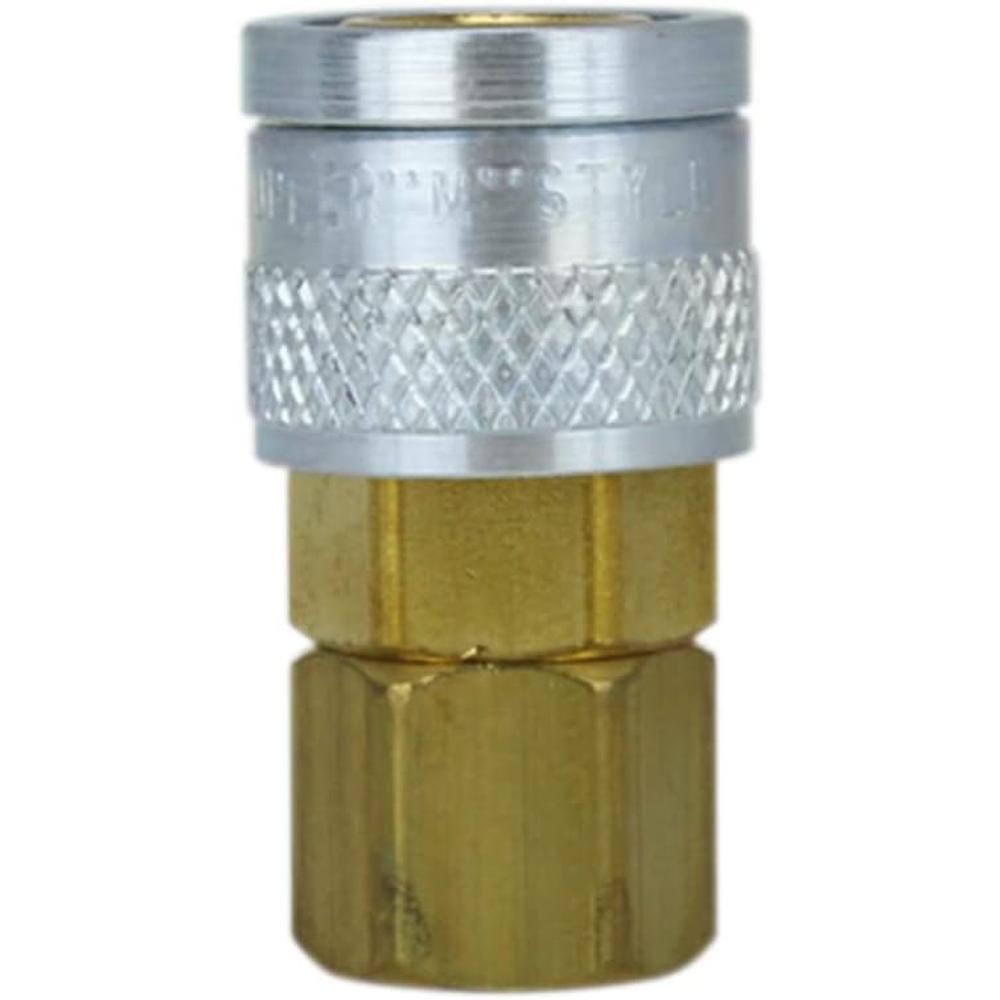 Milton Industries S-755 1/4" F. Corps de type poussoir style M