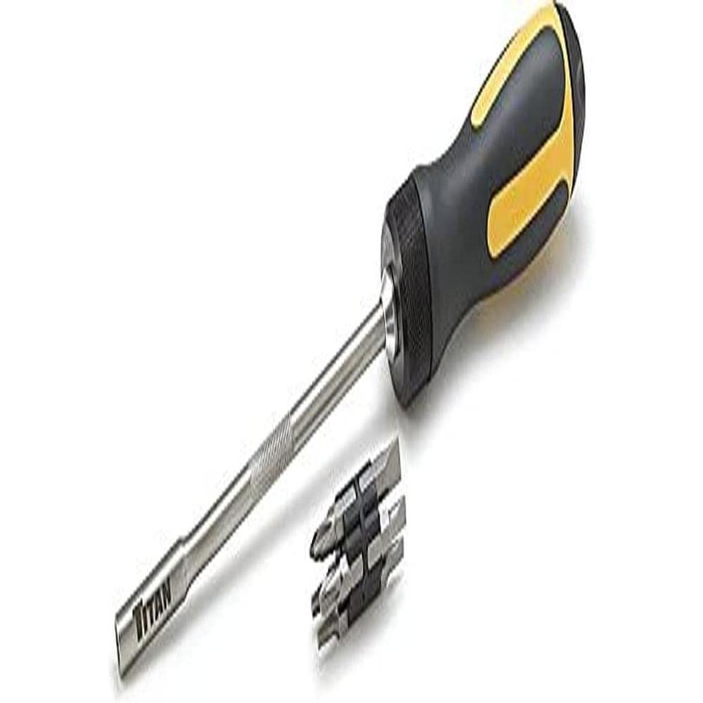 Titan Tools 12220 12 Pc. 12in. High-Torque Ratcheting Screwdriver