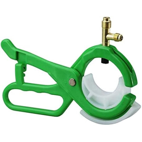 Mastercool 85530 Bidon 3 en 1 à montage latéral 2 7/8" (R134a), 2 1/2" (R12), bidons de charge d'huile 2"