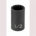Gris Pneumatique 1116R Entraînement 3/8" X 1/2" 12 Points Standard