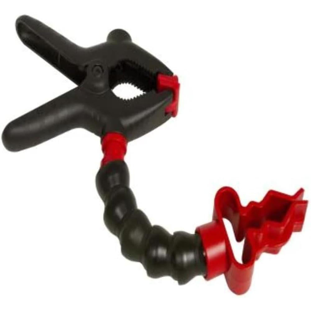 Lisle 70450 SUPPORT DE LUMIÈRE FLEXIBLE AVEC PINCE À RESSORT ; CONCEPTION À COL DE CYGNE 9"