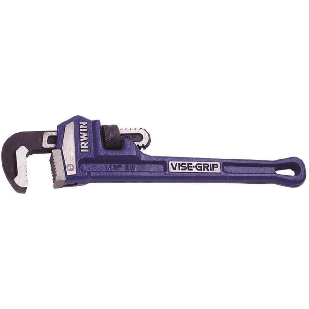 Irwin Tools 274101 Vise-Grip Pipe Wrench, Cast Iron, 1-1/2-Inch Jaw, 10-Inch Length