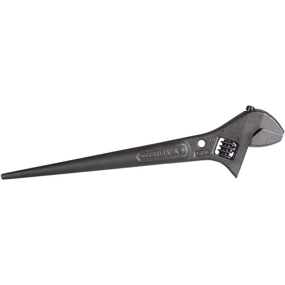 Klein Tools 3227 Adjustable Spud Wrench, 10-Inch