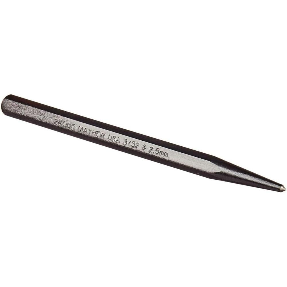 Mayhew Tools 24000 Center Punch 3/32-25mm X 4"
