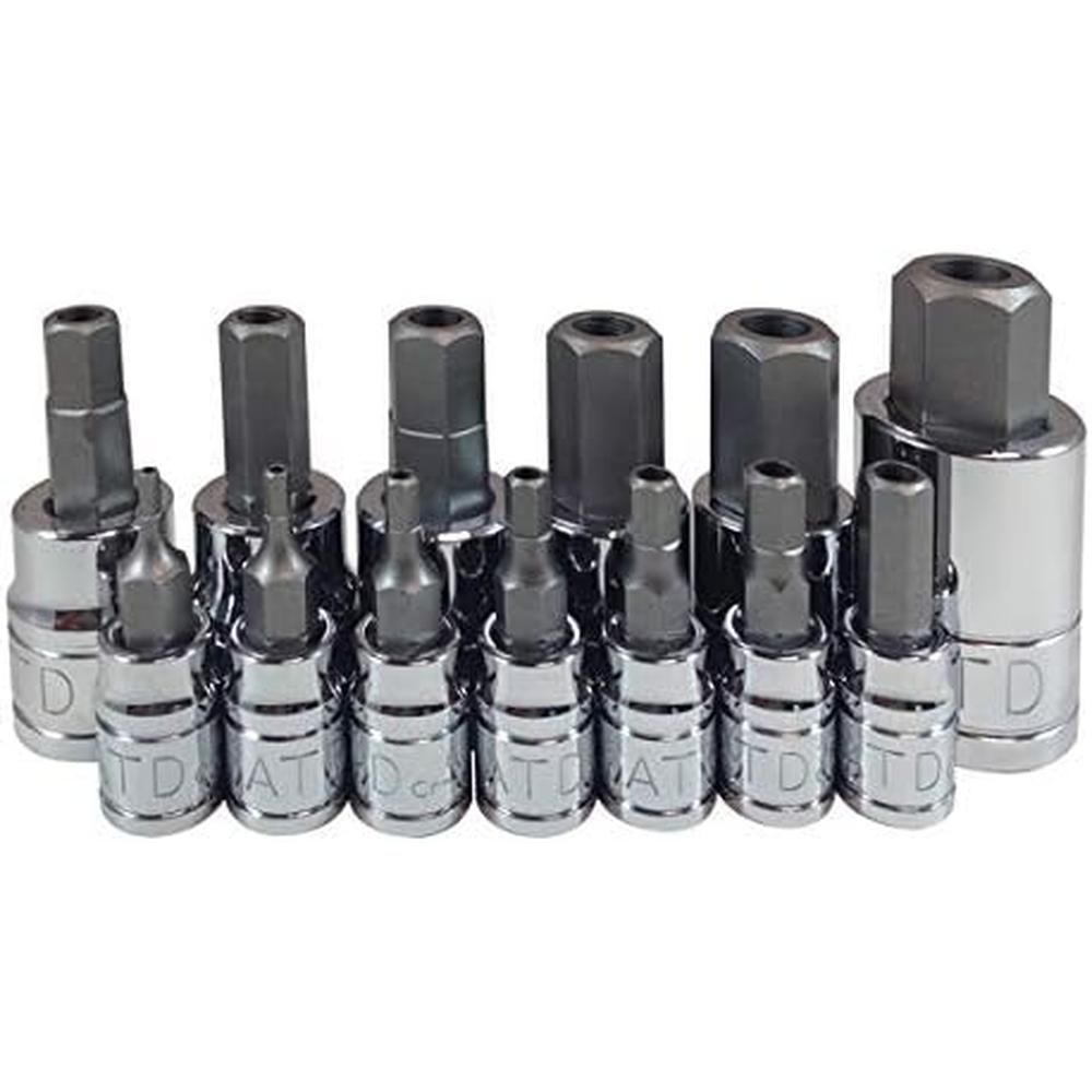 ATD Tools 13812 4mm TAMPERRPOOF Hex End Bit SKT