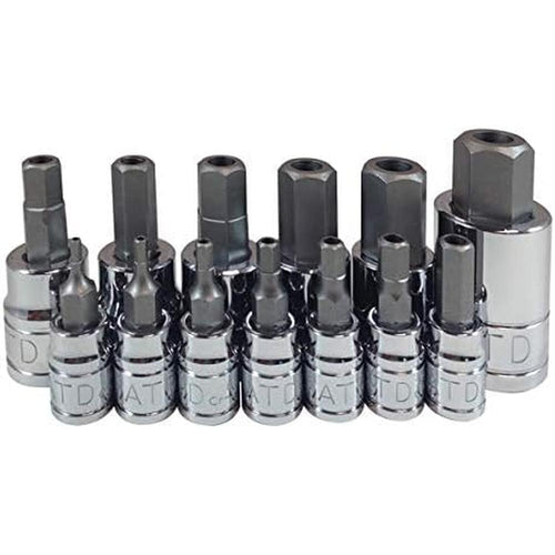 ATD Tools 13812 4mm TAMPERRPOOF Hex End Bit SKT