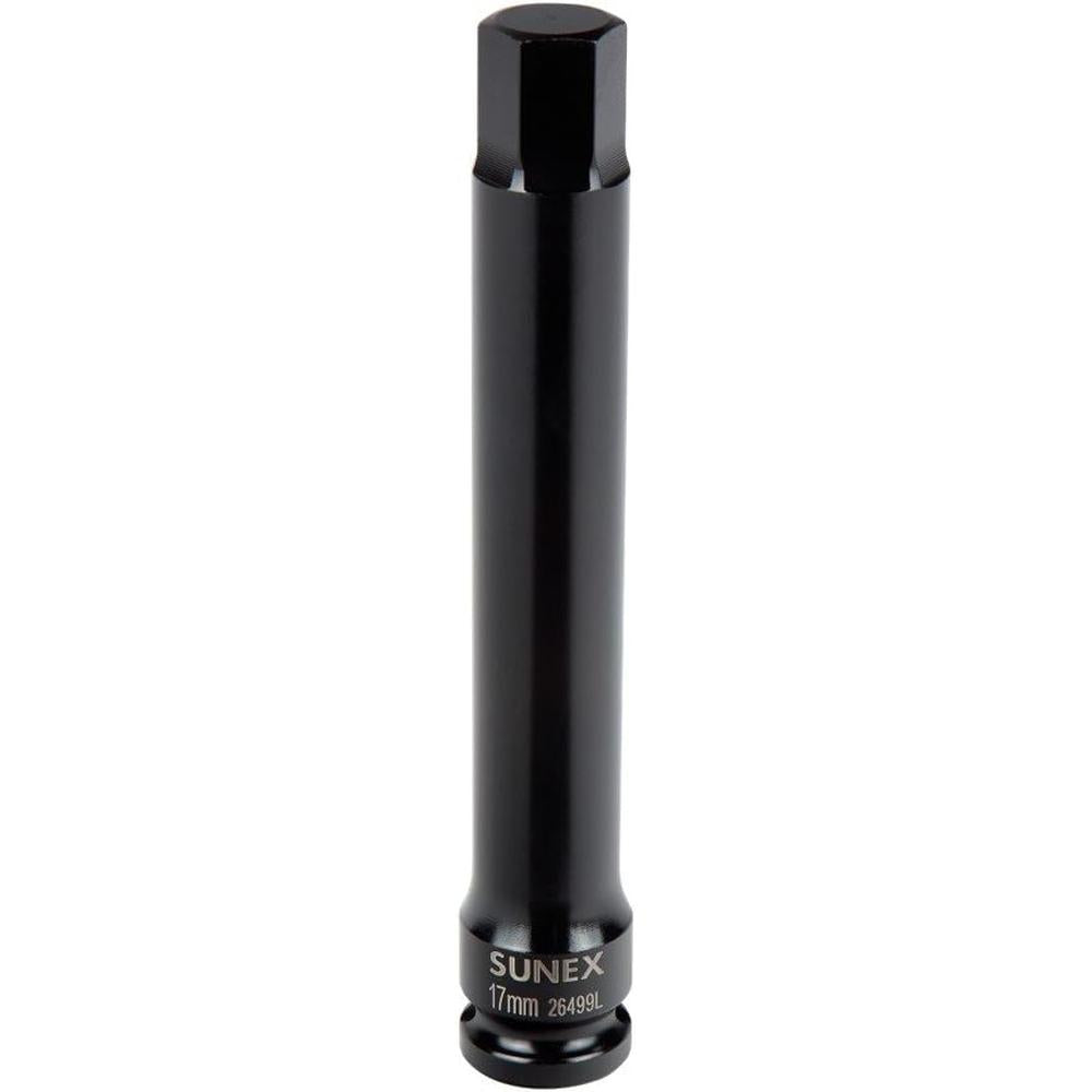 Sunex Tools 26499L 1/2" Dr Impact Hex Socket 6inch Long 17MM