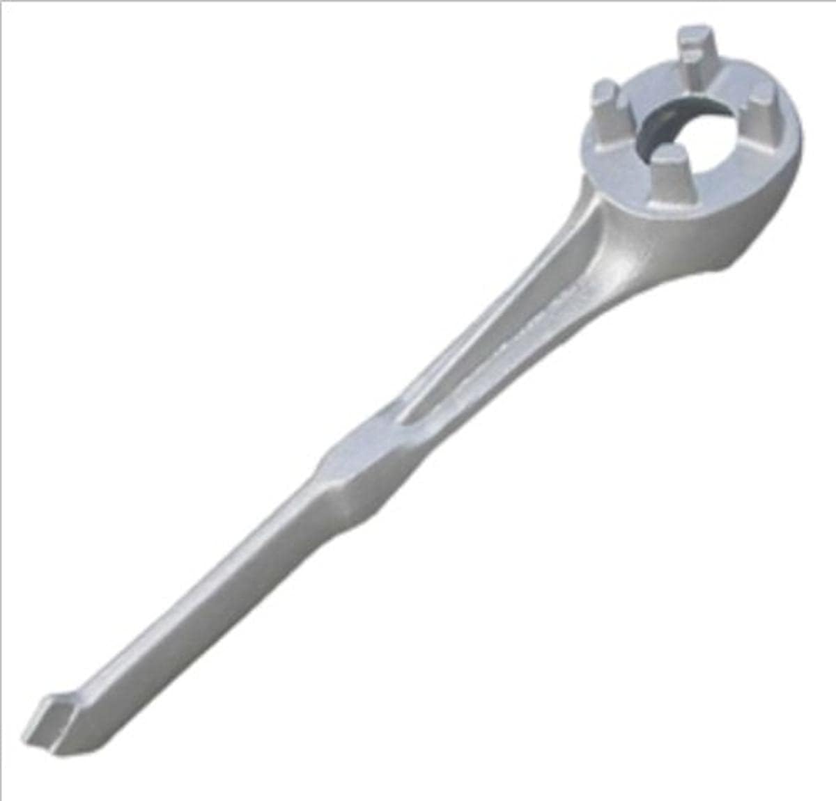 ATD Tools 5271 Aluminum Non-Sparking Bung Wrench, fits 2" and 3/4" drum plugs, 10-1/2" OAL