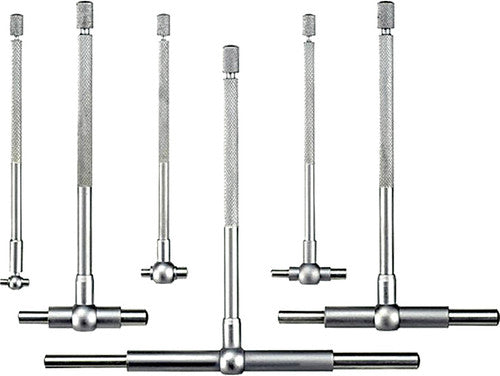 Fowler Precision 72-470-006-0 6-Pc Telescoping Gauge Set, Range: 5/16" - 6", Depths: 4" - 5" - MPR Tools & Equipment