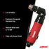 Aircat 4337 Angle Drill feature callout - 0.75 HP Motor, Ergonomic Grip, 75 dBA noise reduction, Keyed Chuck