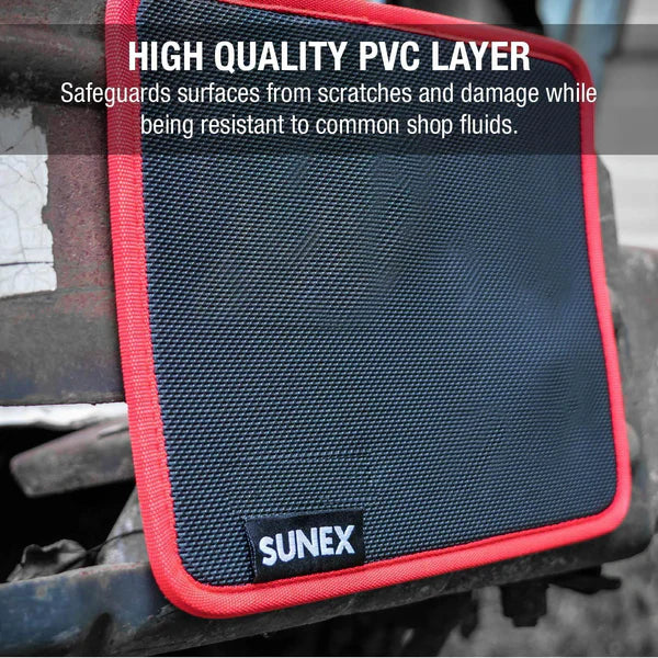 Sunex Tools SXMAGMAT 8" X 10" Flexible Magnetic Mat, 40 Lbs Capacity