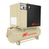 Ingersoll Rand UP6-5-150 5HP Rotary Screw Air Compressor 80 Gal tank mounted, angled side view