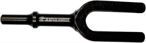 Astro Pneumatic 49805 0.498" Shank Air Hammer Pickle Fork Ball Joint Separator - Angle View