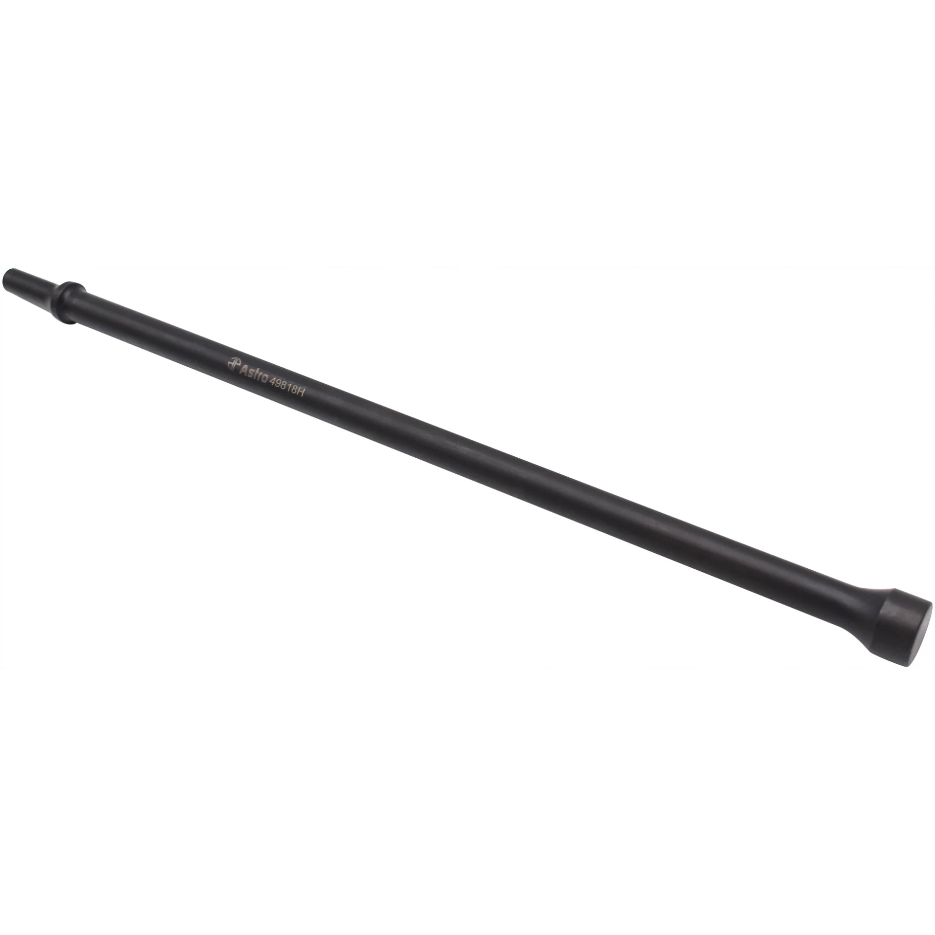 Astro Pneumatic AST-49818H 18" Long 0.498 Shank Pneumatic Hammer Bit, diagonal view on white background